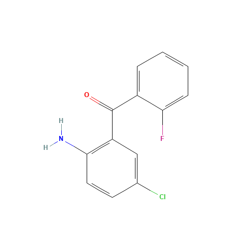 784-38-3 2-Amino-5-chloro-2'-fluorobenzophenone chemical structure