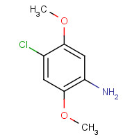 6358-64-1 2,5-Dimethoxy-4-chloroaniline chemical structure