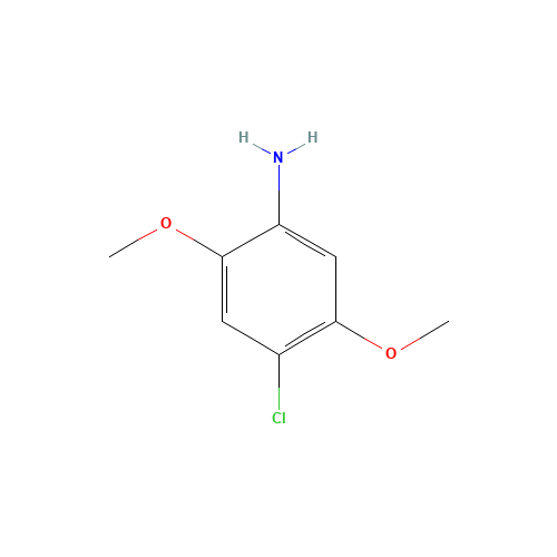 6358-64-1 2,5-Dimethoxy-4-chloroaniline chemical structure