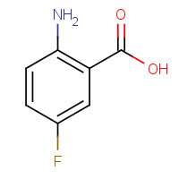 446-08-2 2-Amino-5-fluorobenzoic acid chemical structure