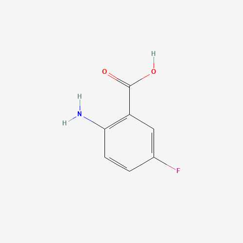446-08-2 2-Amino-5-fluorobenzoic acid chemical structure