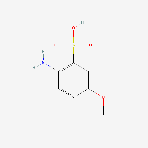 13244-33-2 p-Anisidine-3-sulfonic acid chemical structure