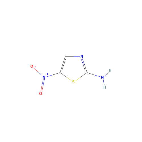 121-66-4 2-Amino-5-nitrothiazole chemical structure