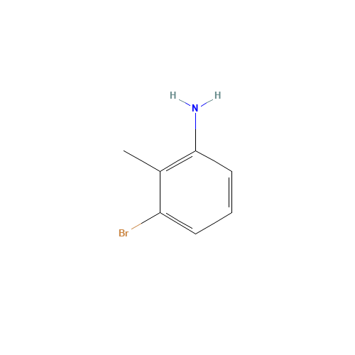 55289-36-6 3-Bromo-2-methylaniline chemical structure