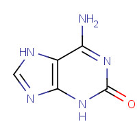 3373-53-3 6-Amino-3,7-dihydro-2H-purin-2-one chemical structure