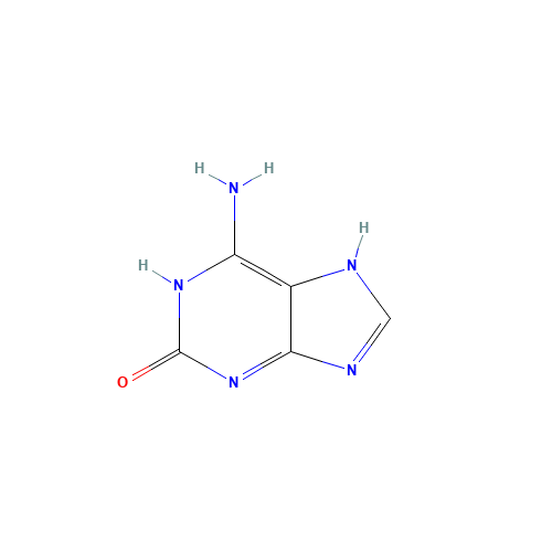 3373-53-3 6-Amino-3,7-dihydro-2H-purin-2-one chemical structure