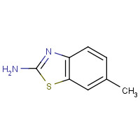 2536-91-6 2-Amino-6-methylbenzothiazole chemical structure