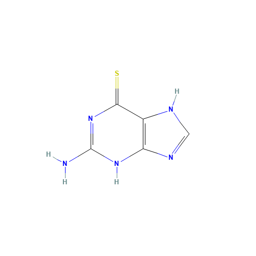 154-42-7 6-Thioguanine chemical structure