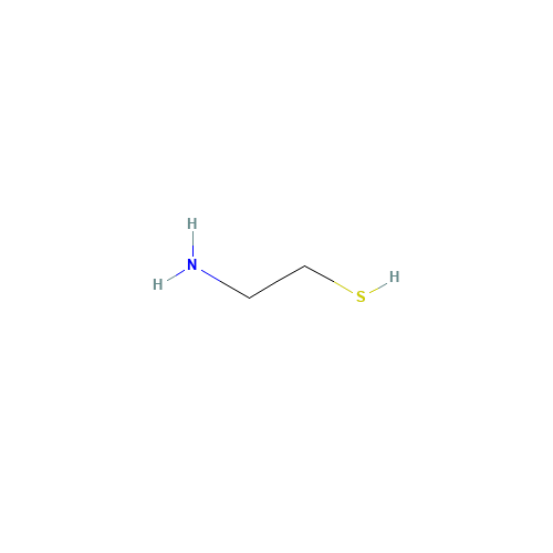 60-23-1 2-AMINOETHANETHIOL chemical structure