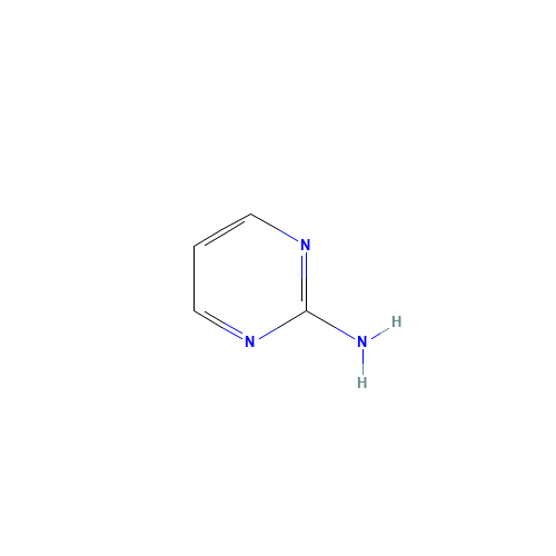 109-12-6 2-Aminopyrimidine chemical structure