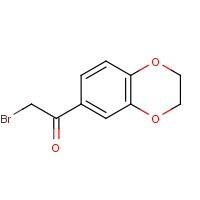 4629-54-3 2-BROMO-1-(2,3-DIHYDRO-1,4-BENZODIOXIN-6-YL)ETHAN-1-ONE chemical structure