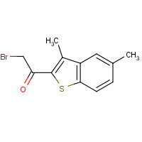 388088-83-3 2-BROMO-1-(3,5-DIMETHYL-1-BENZOTHIOPHEN-2-YL)-1-ETHANONE chemical structure
