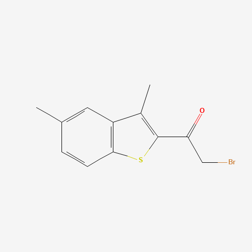 388088-83-3 2-BROMO-1-(3,5-DIMETHYL-1-BENZOTHIOPHEN-2-YL)-1-ETHANONE chemical structure
