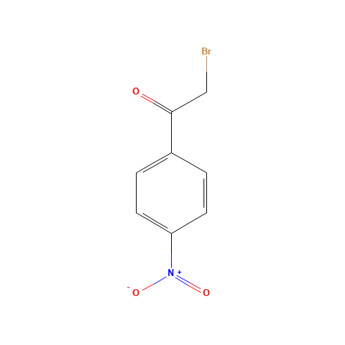 99-81-0 2-Bromo-4'-nitroacetophenone chemical structure