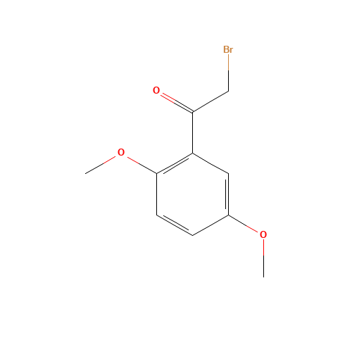 1204-21-3 2-BROMO-2',5'-DIMETHOXYACETOPHENONE chemical structure