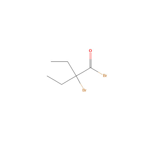 26074-53-3 2-BROMO-2-ETHYLBUTYRYL BROMIDE chemical structure