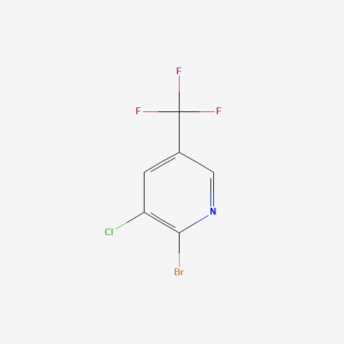 75806-84-7 2-Bromo-3-chloro-5-(trifluoromethyl)pyridine chemical structure