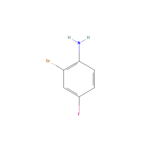 1003-98-1 2-Bromo-4-fluoroaniline chemical structure