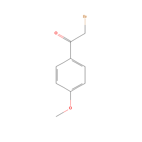 2632-13-5 2-Bromo-4'-methoxyacetophenone chemical structure
