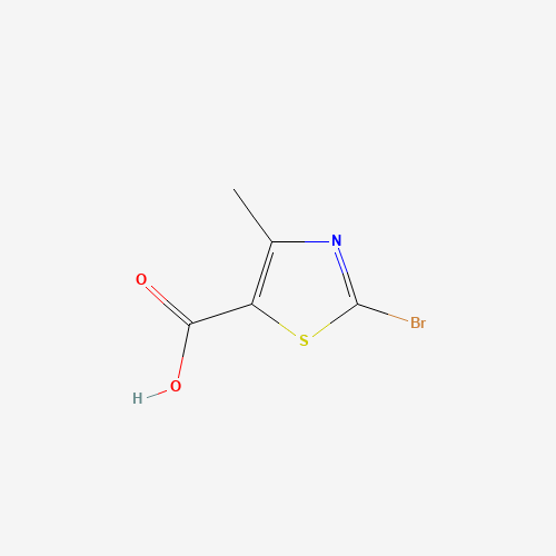 40003-41-6 2-BROMO-4-METHYL-1,3-THIAZOLE-5-CARBOXYLIC ACID chemical structure