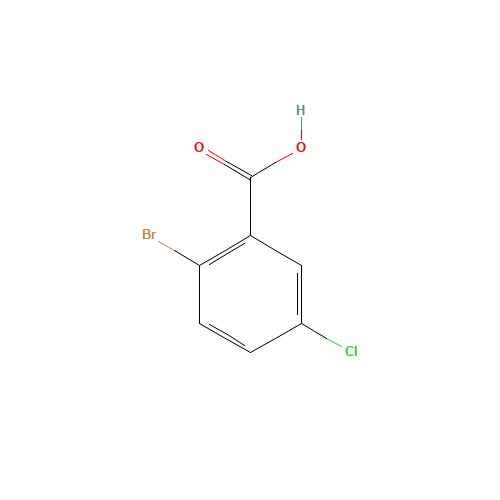 21739-93-5 2-Bromo-5-chlorobenzoic acid chemical structure