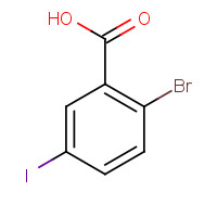 25252-00-0 2-BROMO-5-IODOBENZOIC ACID chemical structure