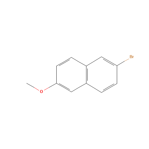 5111-65-9 2-Bromo-6-methoxynaphthalene chemical structure