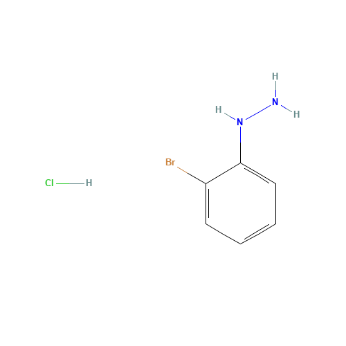 50709-33-6 2-Bromophenylhydrazine hydrochloride chemical structure