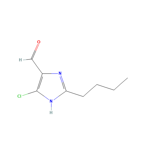 83857-96-9 2-Butyl-4-chloro-5-formylimidazole chemical structure
