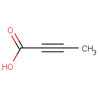 590-93-2 2-Butynoic acid chemical structure