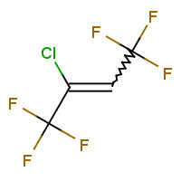 400-44-2 2-CHLORO-1,1,1,4,4,4-HEXAFLUORO-2-BUTENE chemical structure