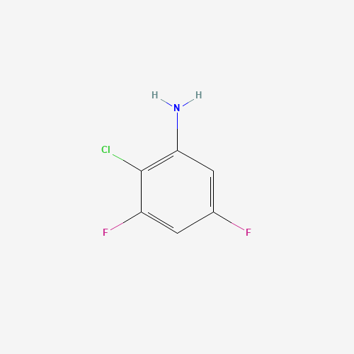 36556-60-2 2-CHLORO-3,5-DIFLUOROANILINE chemical structure