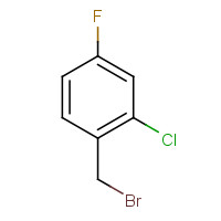 45767-66-6 2-Chloro-4-fluorobenzyl bromide chemical structure