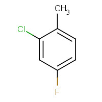 452-73-3 2-Chloro-4-fluorotoluene chemical structure