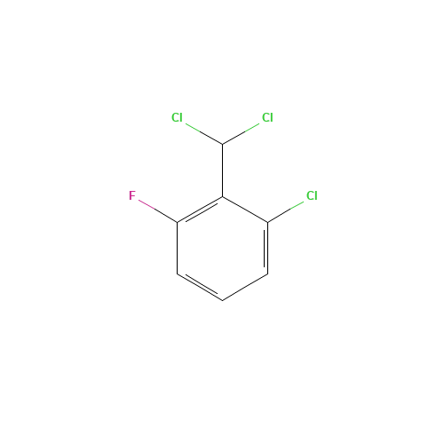 62476-62-4 ALPHA,ALPHA,2-TRICHLORO-6-FLUOROTOLUENE chemical structure
