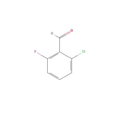 387-45-1 2-Chloro-6-fluorobenzaldehyde chemical structure