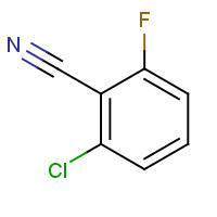 668-45-1 2-Chloro-6-fluorobenzonitrile chemical structure