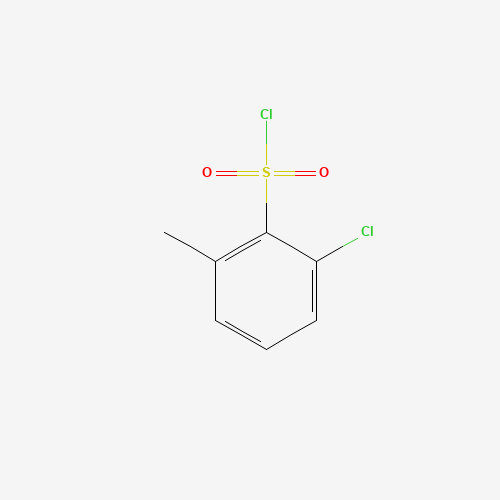 25300-37-2 2-CHLORO-6-METHYLBENZENESULFONYL CHLORIDE chemical structure