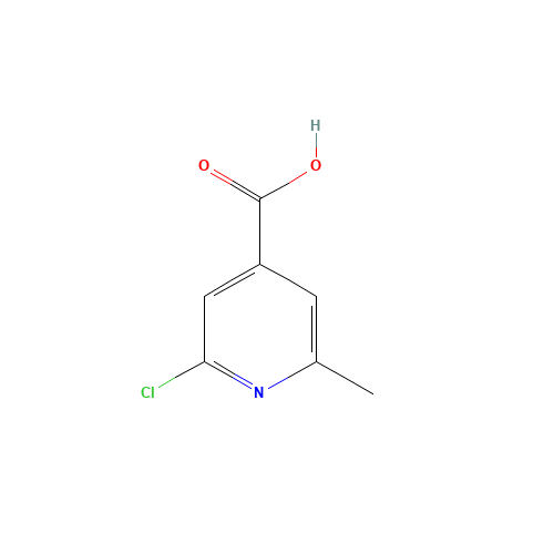25462-85-5 2-Chloro-6-methylpyridine-4-carboxylic acid chemical structure