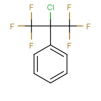 16878-50-5 (1-CHLORO-2,2,2-TRIFLUORO-1-TRIFLUOROMETHYL-ETHYL)-BENZENE chemical structure