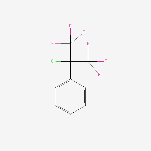 16878-50-5 (1-CHLORO-2,2,2-TRIFLUORO-1-TRIFLUOROMETHYL-ETHYL)-BENZENE chemical structure