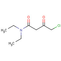 15844-87-8 2-CHLORO-N,N-DIETHYLACETOACETAMIDE chemical structure