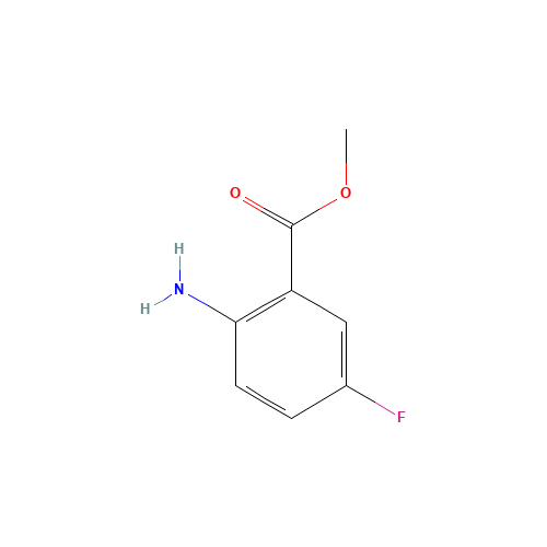 319-24-4 2-Amino-5-fluorobenzoic acid methyl ester chemical structure