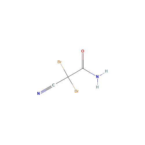 10222-01-2 2,2-Dibromo-2-cyanoacetamide chemical structure
