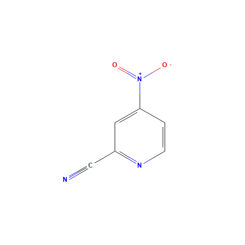 19235-88-2 2-CYANO-4-NITROPYRIDINE chemical structure