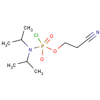 89992-70-1 2-Cyanoethyl N,N-diisopropylchlorophosphoramidite chemical structure