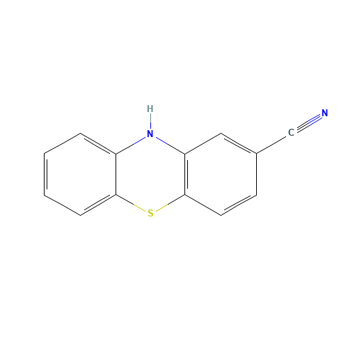 38642-74-9 2-Cyano-phenothiazine chemical structure