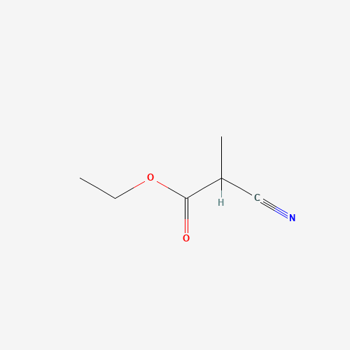 1572-99-2 2-CYANOPROPIONIC ACID ETHYL ESTER chemical structure