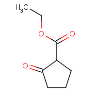 611-10-9 Ethyl 2-oxocyclopentanecarboxylate chemical structure