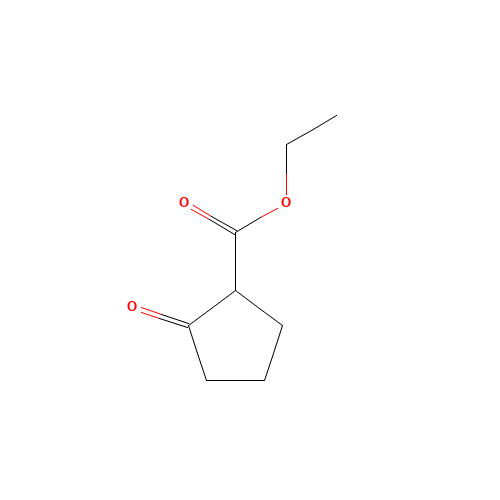 611-10-9 Ethyl 2-oxocyclopentanecarboxylate chemical structure